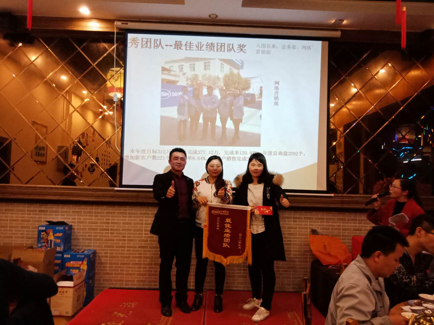 東晟人最佳業績團隊獎