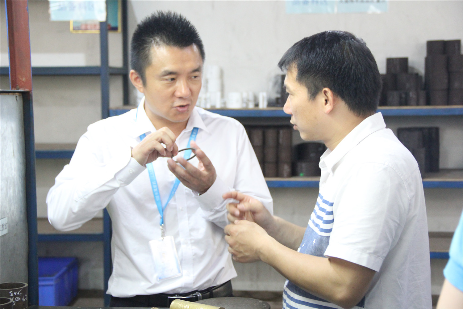 東晟密封件公司密封件生產車間