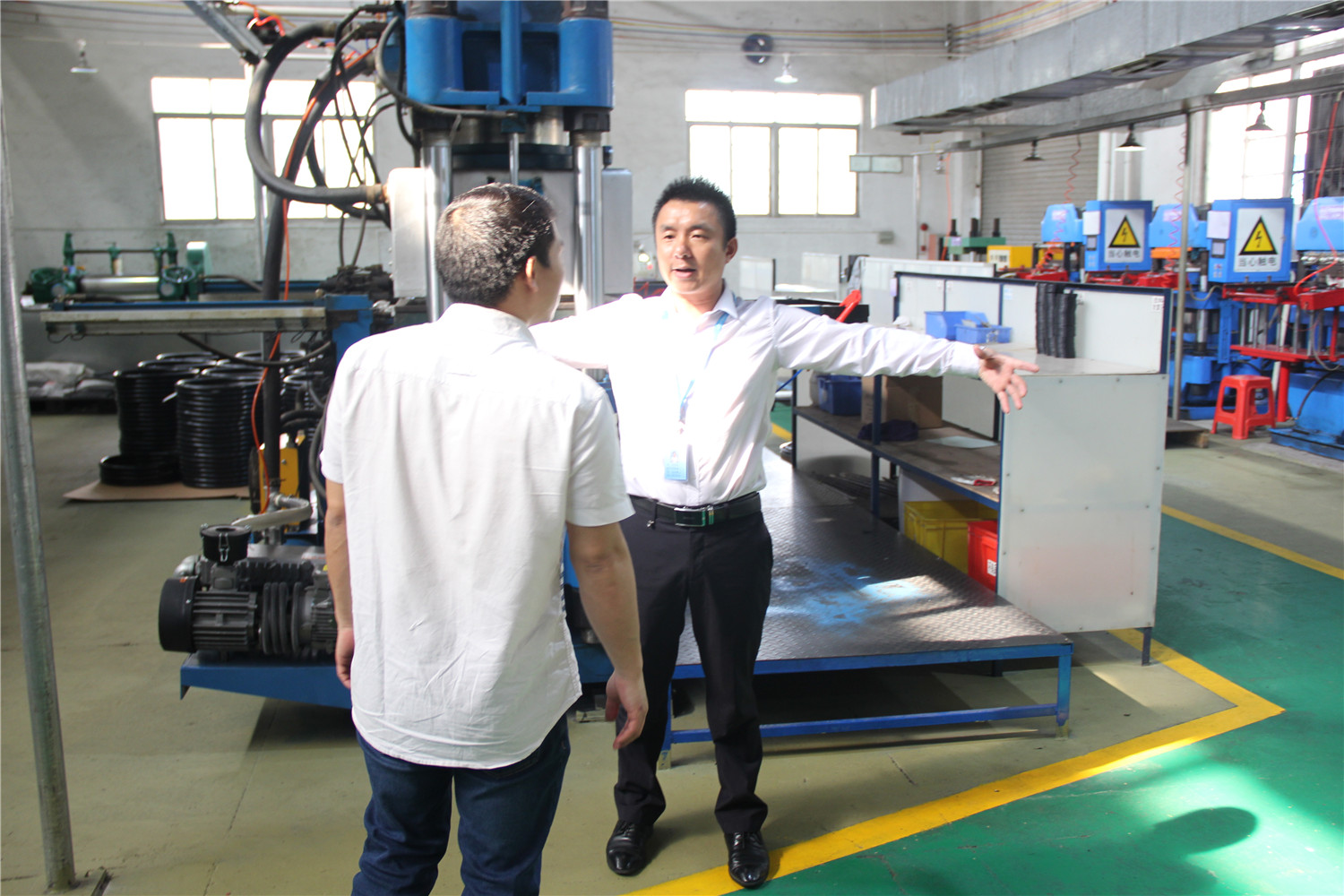 東晟密封件公司密封件生產車間