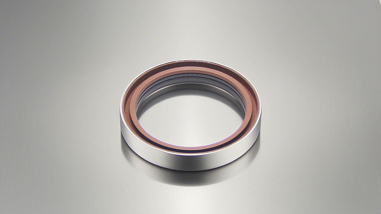 氟橡膠骨架油封---一種由氟橡膠密封材質(zhì)制成的骨架型油封密封件，廣泛應(yīng)用于各大行業(yè)中，如化工行業(yè)等