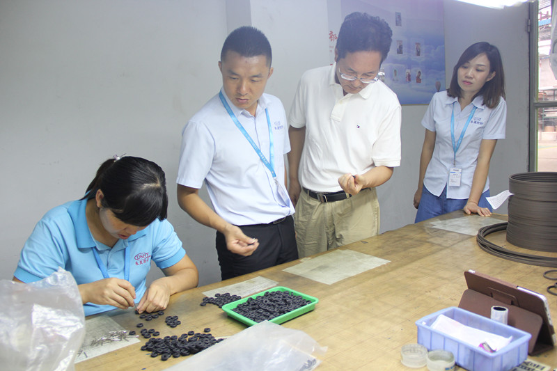 歡迎江蘇省建筑減震(結(jié)構(gòu)消能減震)行業(yè)領(lǐng)導(dǎo)來訪東晟密封件廠家參觀