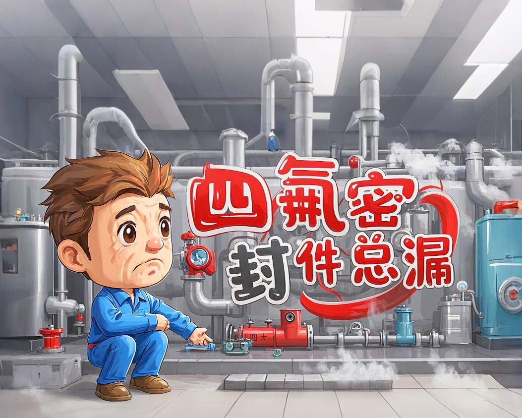 四氟密封件總漏案例丨可能是你安裝時3次“瞎折騰”！?