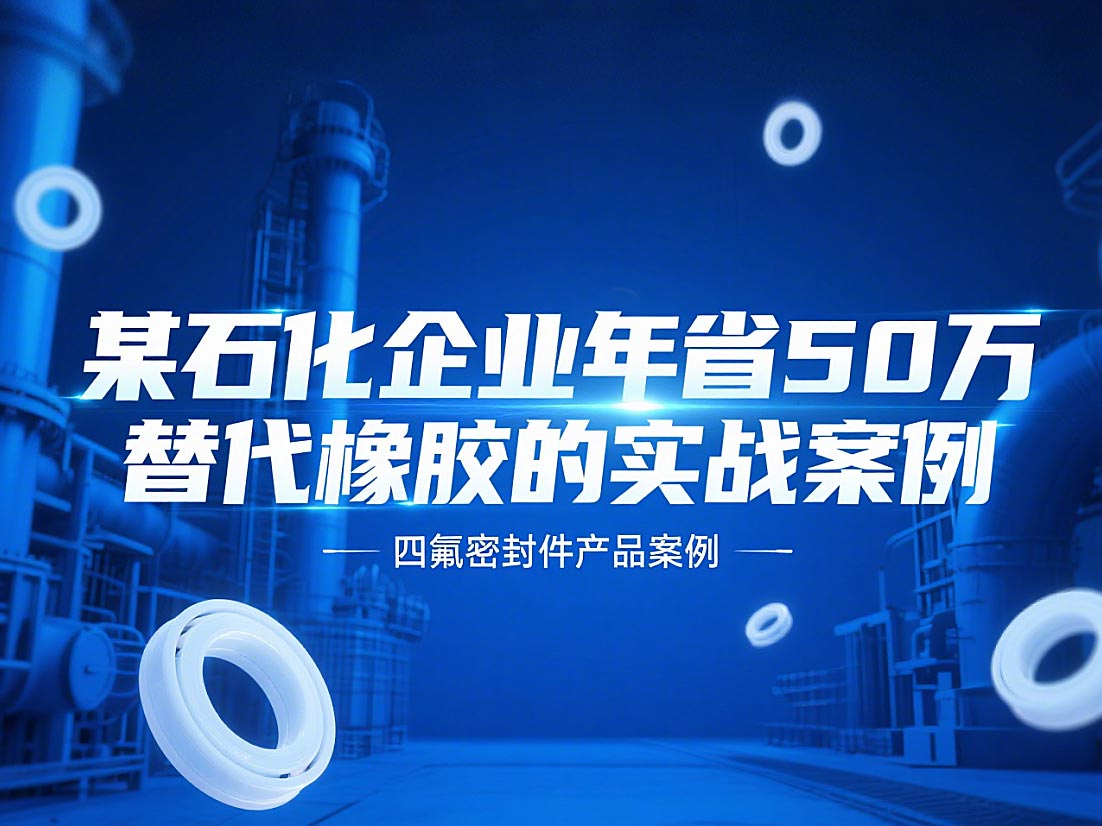 某石化企業(yè)年省50萬：四氟密封件替代橡膠的實戰(zhàn)案例！