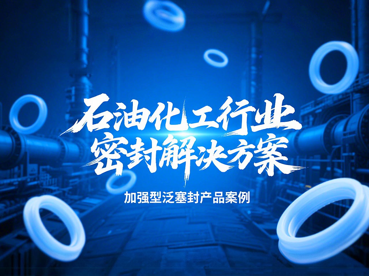 加強型泛塞封產品案例 ? 石油化工行業的密封解決方案！?