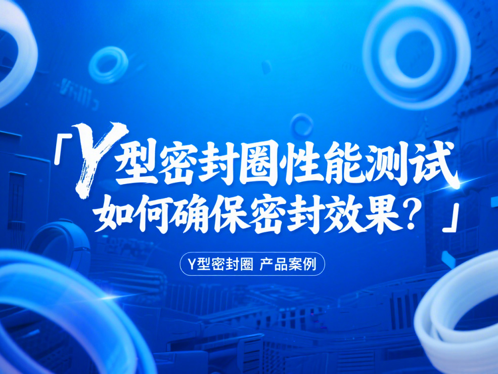 Y型密封圈性能測試：如何確保密封效果？
