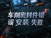 車削密封件安裝失敗案例丨工程師最怕的3個操作錯誤！？