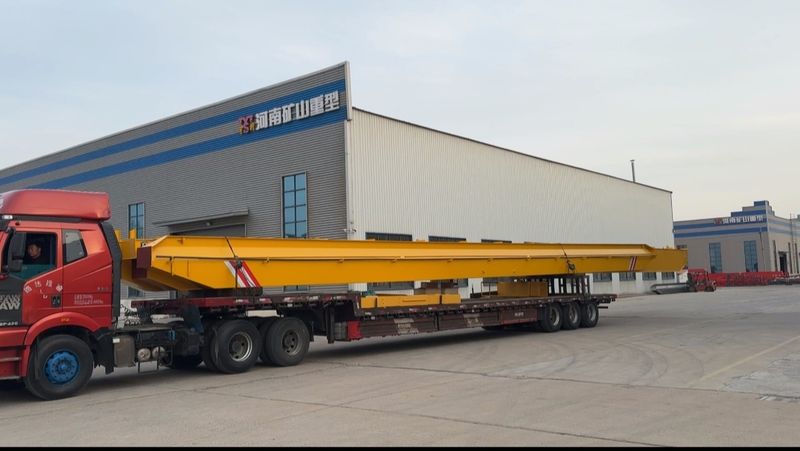 電動葫蘆橋式起重機 LH10t-27.95m 電動單梁起重機 LD5t—23.3m 制作完成，發(fā)往浙江省金華市交付客戶使用